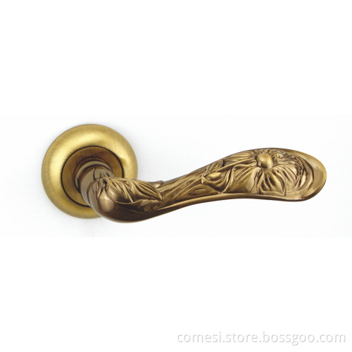 Zamak Rosette Door Handle (CM-274)